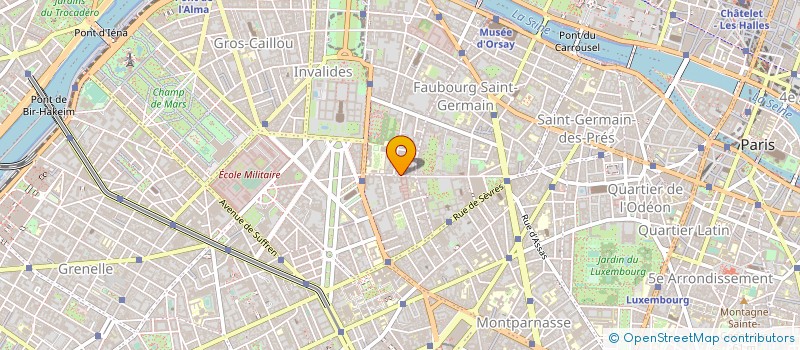 localisation de l'entreprise LA DOMALIERE à PARIS