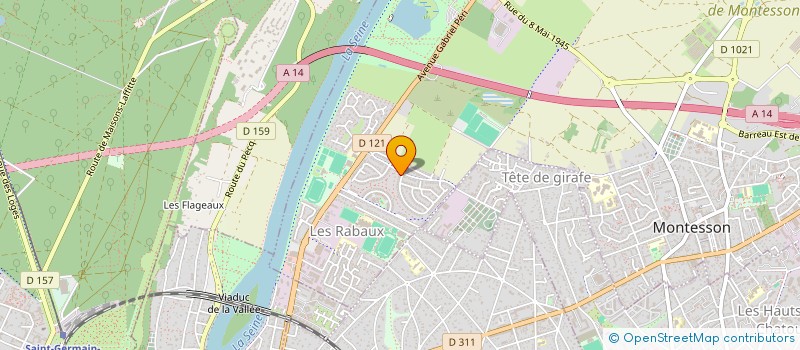 localisation de l'entreprise LA DOMIMONTAINE  MONTESSON