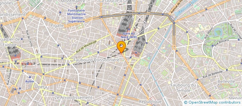 localisation de l'entreprise LA DOMINIQUE à PARIS