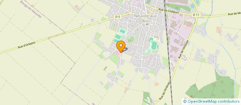 localisation de l'entreprise LA DOMUSE à NEUVILLE-AUX-BOIS