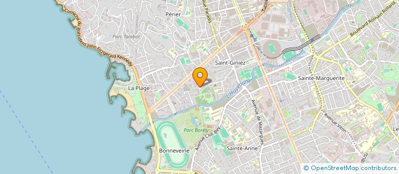 localisation de l'entreprise LA DONINE à MARSEILLE