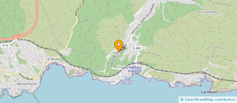 localisation de l'entreprise LA DONNEE INTELLIGENTE  ENSUES-LA-REDONNE