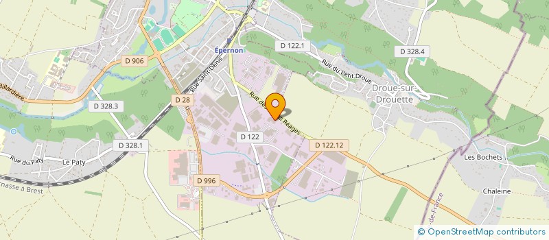 localisation de l'entreprise LA DORASIENNE à EPERNON