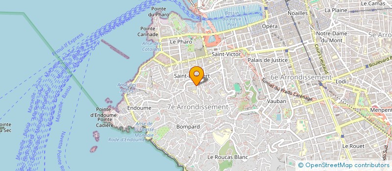 localisation de l'entreprise LA DORMILLOUSE à MARSEILLE