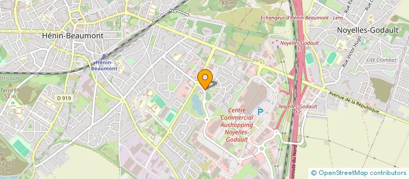 localisation de l'entreprise LA DOUAISIENNE à HENIN-BEAUMONT