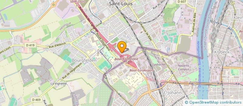 localisation de l'entreprise LA DOUANE à SAINT-LOUIS