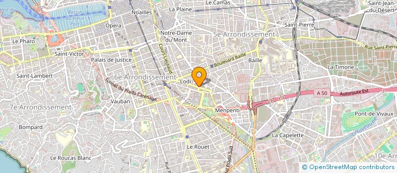 localisation de l'entreprise LA DOUCEUR DE HONGMA à MARSEILLE