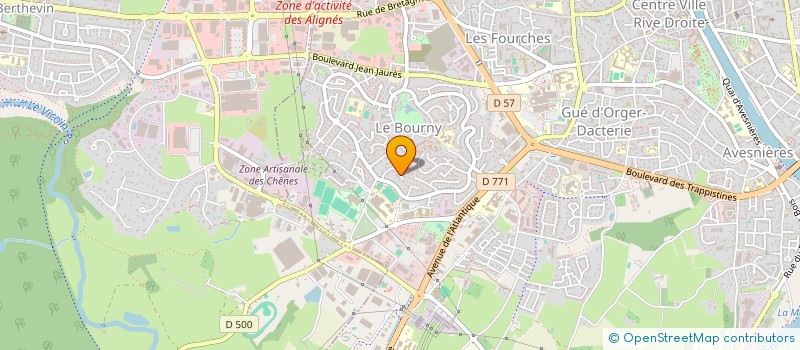 localisation de l'entreprise LA DOUIGNY à LAVAL