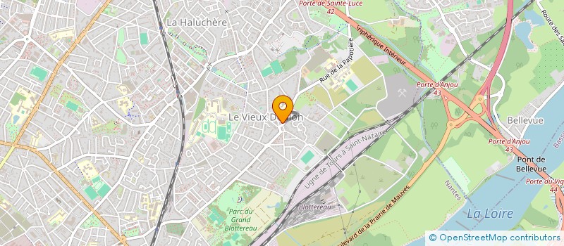 localisation de l'entreprise LA DOULONNAISE à NANTES