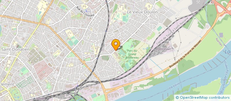 localisation de l'entreprise LA DOULONNAISE à NANTES