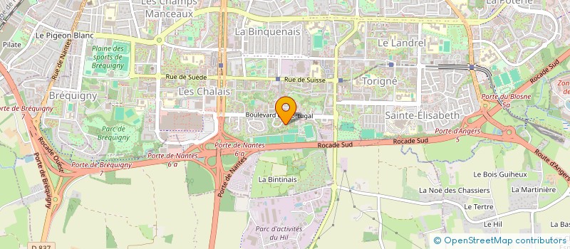 localisation de l'entreprise LA-DOURO  RENNES