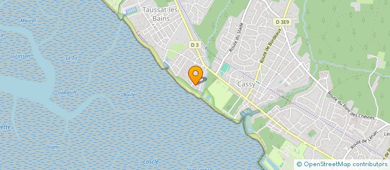 localisation de l'entreprise LA DOUZAINE  LANTON