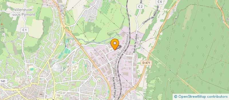 localisation de l'entreprise LA DOYE à LONS-LE-SAUNIER