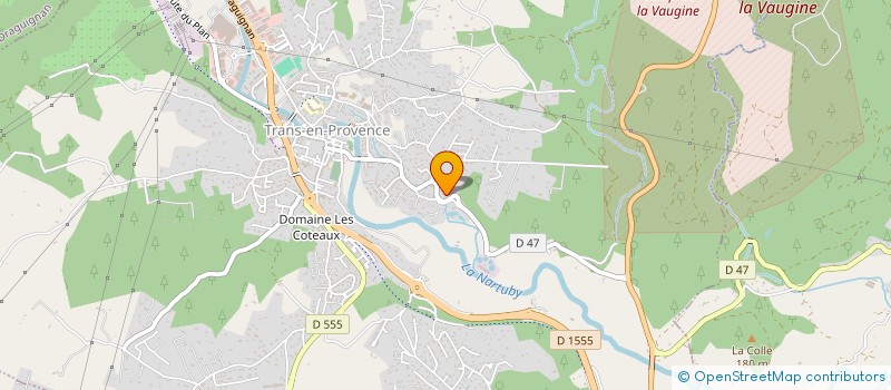localisation de l'entreprise LA DRACENOISE DES JARDINS à TRANS-EN-PROVENCE