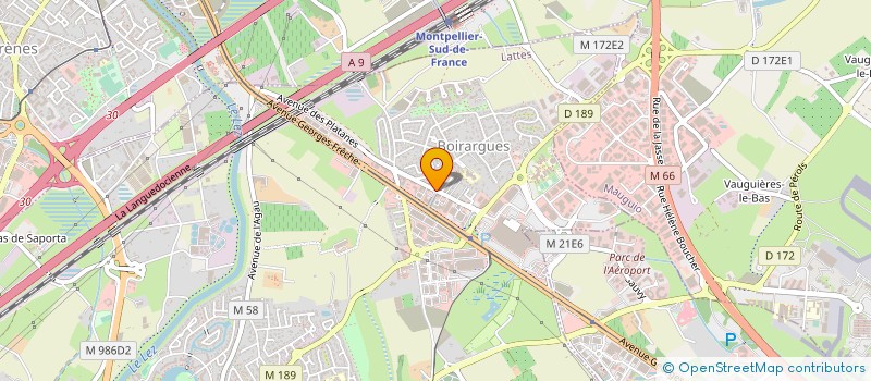 localisation de l'entreprise LA DRAYE à LATTES