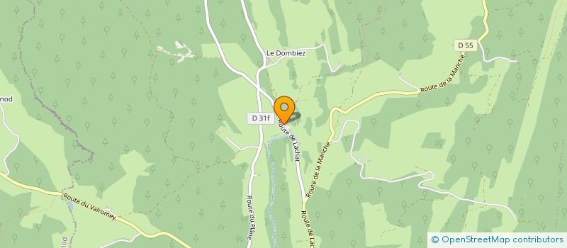 localisation de l'entreprise LA DREFIAT  HAUT VALROMEY