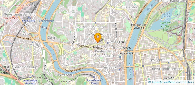localisation de l'entreprise LA DROGUERIE à LYON