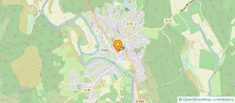 localisation de l'entreprise LA DROGUERIE GARREL  QUISSAC