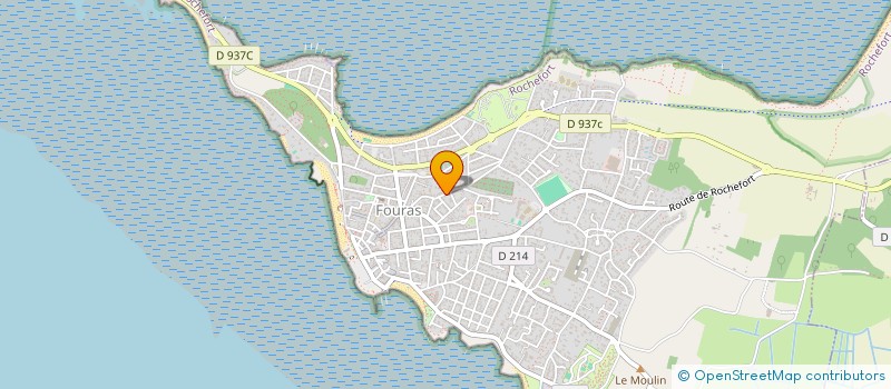 localisation de l'entreprise LA DROLESSE A FOURAS  FOURAS