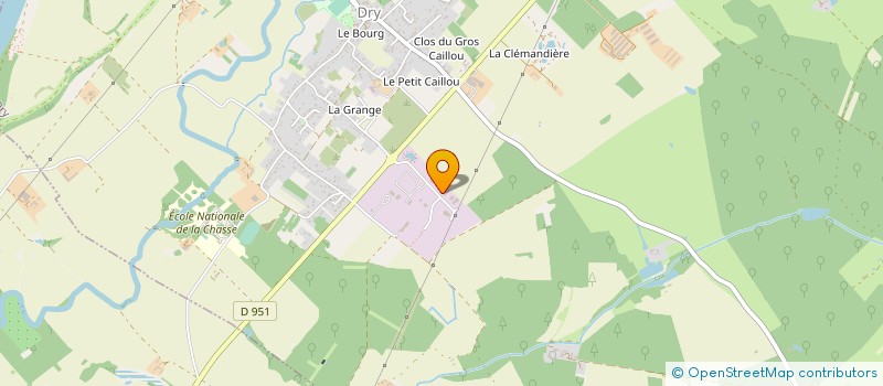 localisation de l'entreprise LA DRYSIENNE à DRY