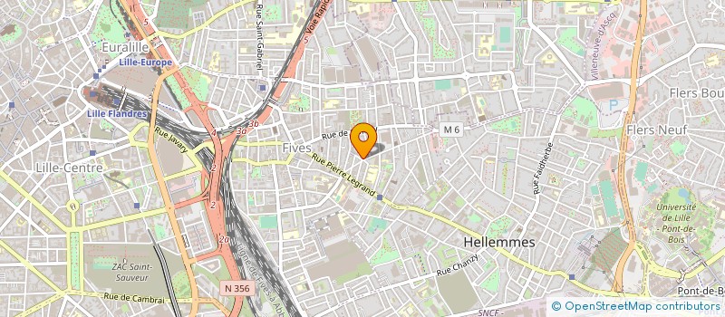 localisation de l'entreprise LA DUCASSE à LILLE