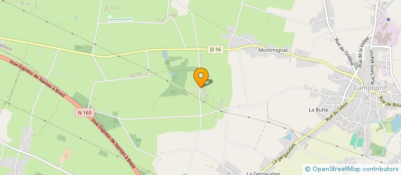 localisation de l'entreprise LA DUCHERAIS  CAMPBON