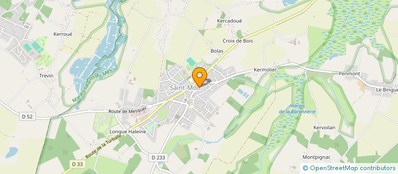 localisation de l'entreprise LA DUCHESSE à SAINT-MOLF