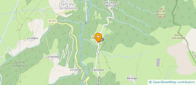 localisation de l'entreprise LA DUCHESSE  LES BELLEVILLE