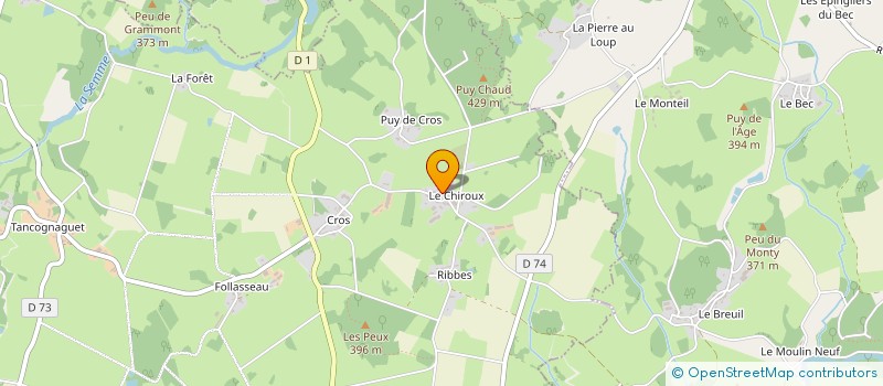 localisation de l'entreprise LA DUCHESSE à FURSAC