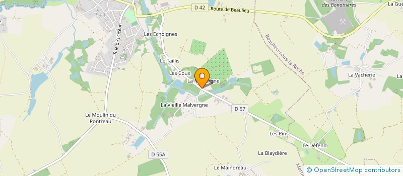 localisation de l'entreprise LA DULCE FRANCE  MARTINET