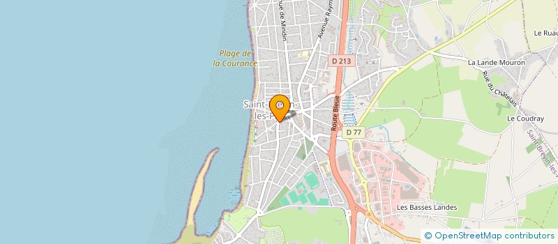 localisation de l'entreprise LA DUNE D'AMOUR à SAINT-BREVIN-LES-PINS