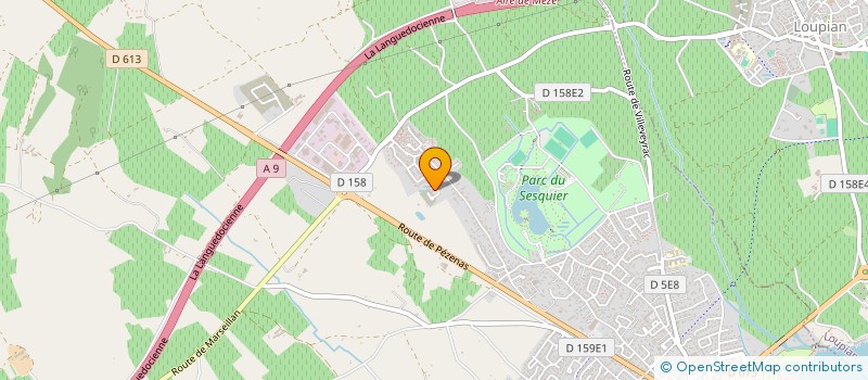 localisation de l'entreprise LA DURANCE DUBOIS à MEZE