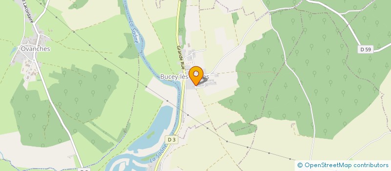 localisation de l'entreprise LA DURANGO  BUCEY-LES-TRAVES