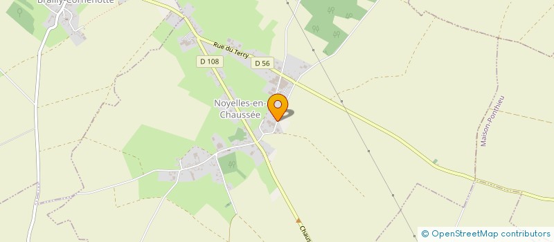 localisation de l'entreprise LA DUVAUCHELLE à NOYELLES-EN-CHAUSSEE