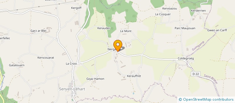 localisation de l'entreprise LA DYNAMIQUE SENVEN LEHART  SENVEN-LEHART