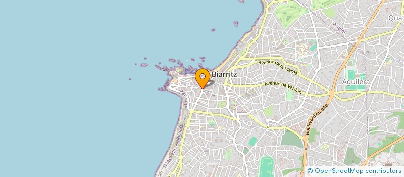 localisation de l'entreprise LA DYNAMO à BIARRITZ