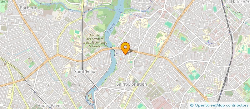 localisation de l'entreprise LA DYNAMO DOULON à NANTES