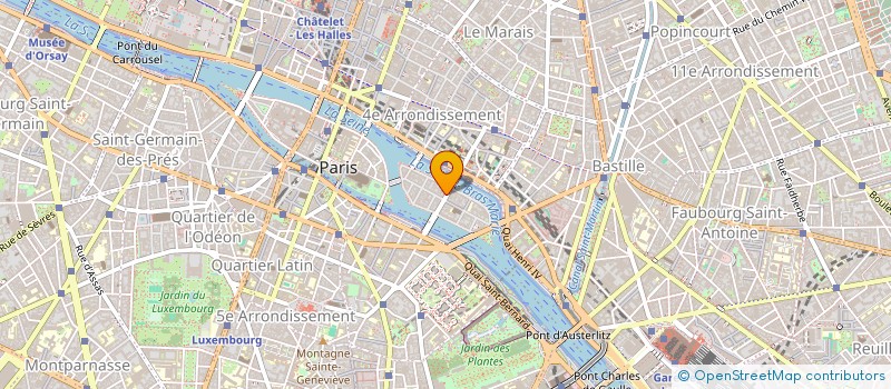 localisation de l'entreprise LA DYNASTIE à PARIS