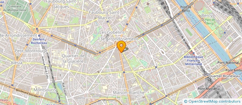 localisation de l'entreprise LA DYNASTIE à PARIS