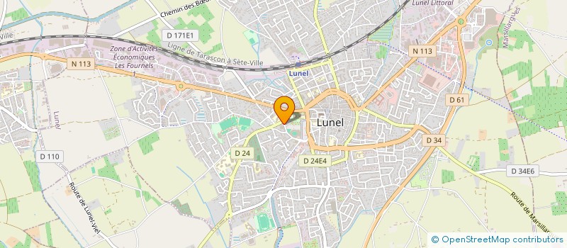 localisation de l'entreprise LA ESPIRITUOSA EURL à MONTPELLIER