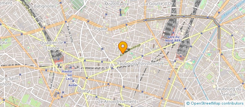 localisation de l'entreprise LA F.HOLDING  PARIS