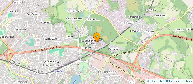 localisation de l'entreprise LA FAB  ARRADON