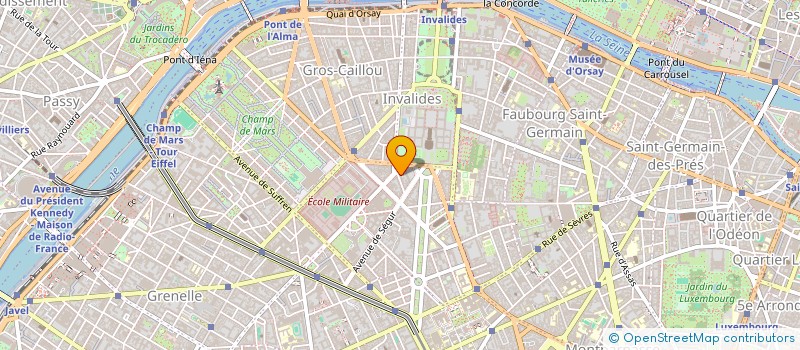 localisation de l'entreprise LA FABE TECHNOLOGIES  PARIS