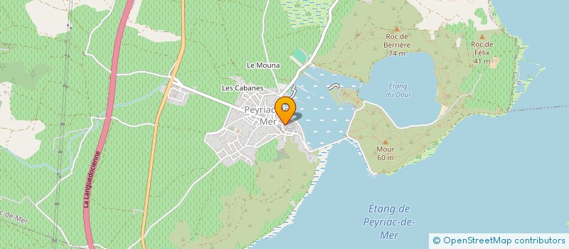 localisation de l'entreprise LA FABR-IK  PEYRIAC-DE-MER