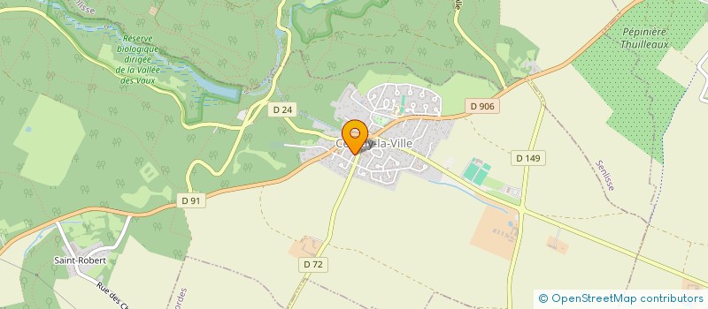 localisation de l'entreprise LA FABRERIE  CERNAY-LA-VILLE