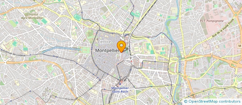 localisation de l'entreprise LA FABRERIE à FRONTIGNAN