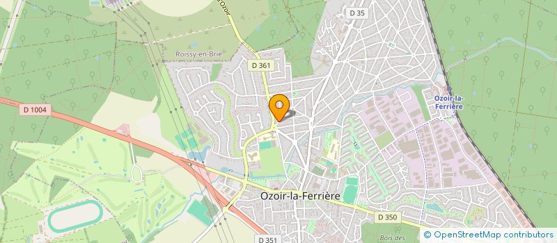 localisation de l'entreprise LA FABRI' K CONSEILS  OZOIR-LA-FERRIERE