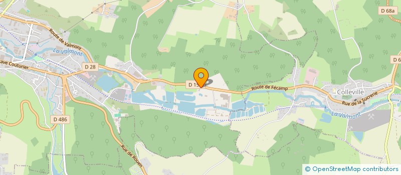 localisation de l'entreprise LA FABRIC à FECAMP