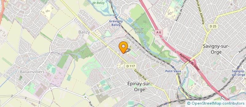 localisation de l'entreprise LA FABRICATION TRADITIONNELLE à EPINAY-SUR-ORGE