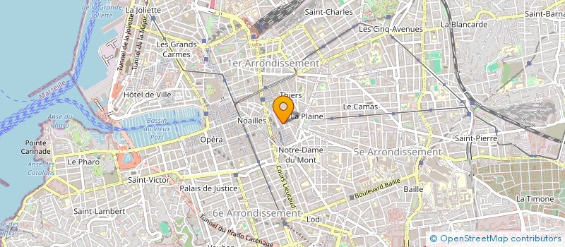 localisation de l'entreprise LA FABRICOPTOTYPE  MARSEILLE